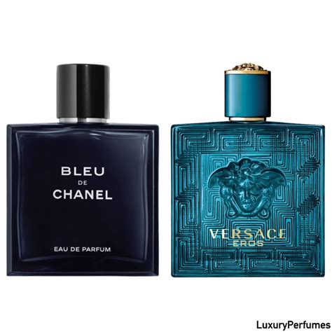 versace bleu de chanel|Versace eros vs Chanel.